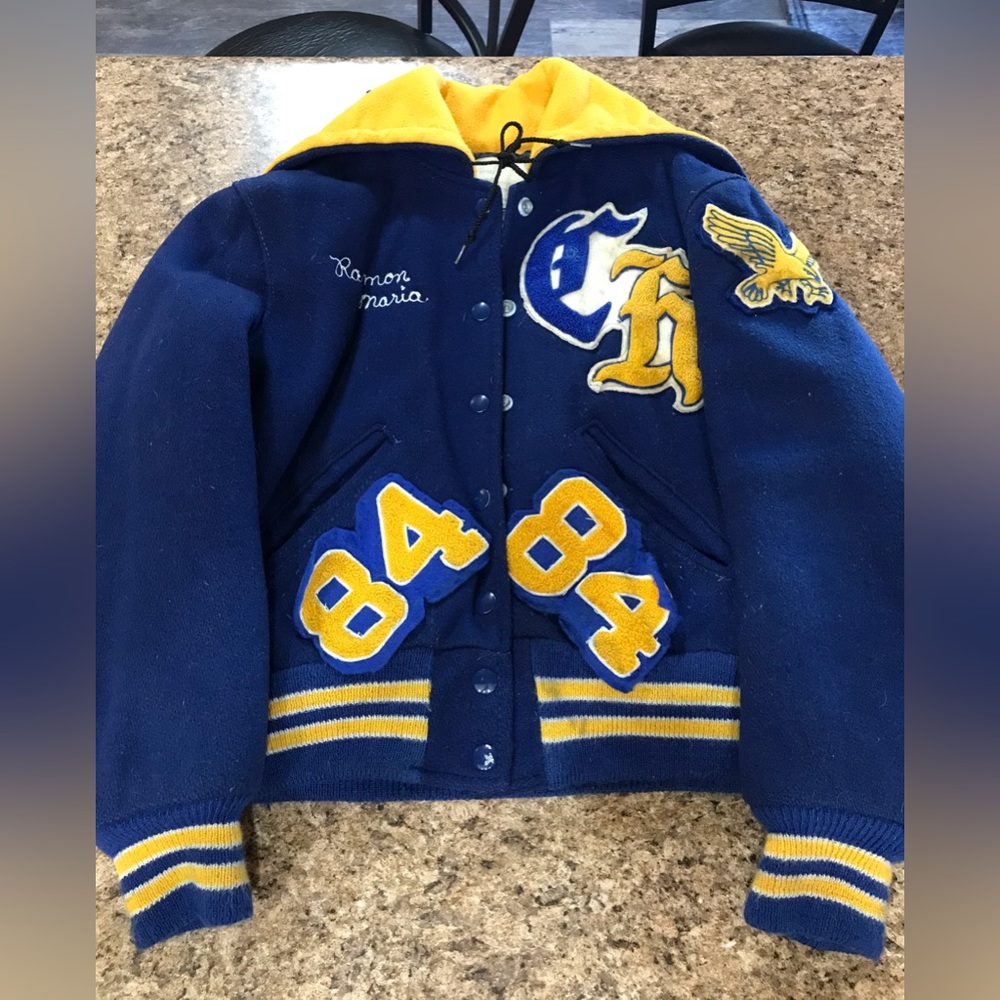 VTG Letterman School Varsity Jacket Carl Hayden HS